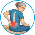 Douleur au coccyx